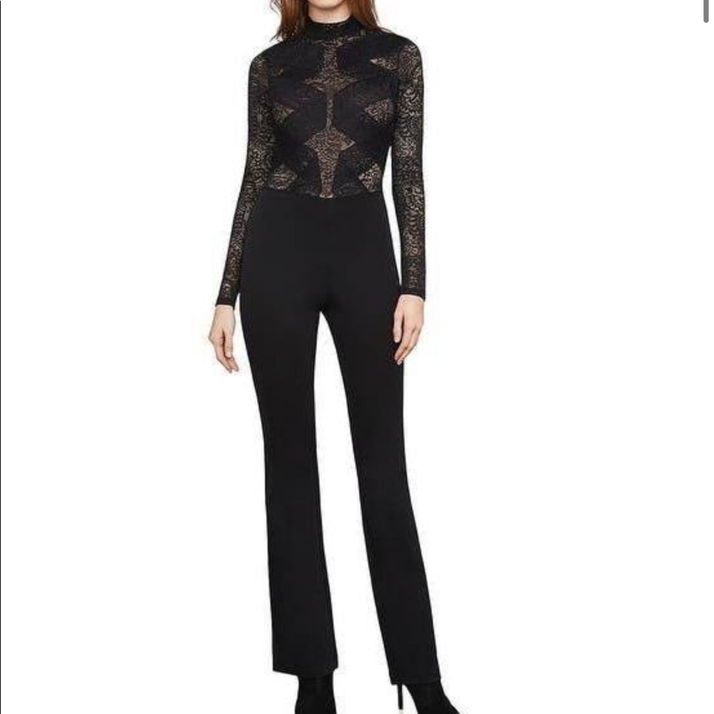 new with tags bcbg maxazria black jumpsuit